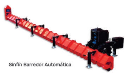 Sinfin barredor automatica para silo