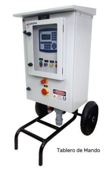 Tablero de mando para aireacion