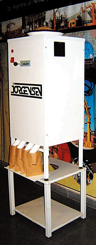 Cuarteador rotativo de muestras