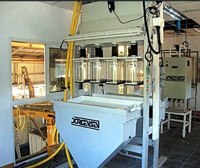 Mesada basculante con STN y válvula de dos calles