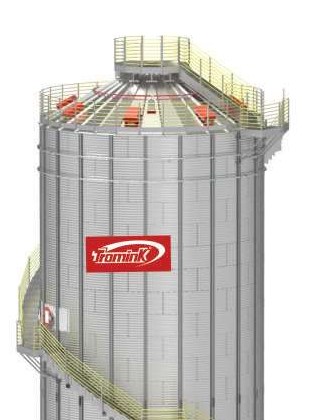 Cuerpo del silo elevado