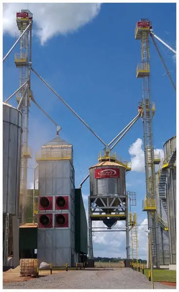 Silo expedición en plataforma de descarga