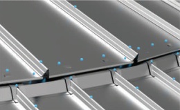 Detalles del techo del silo