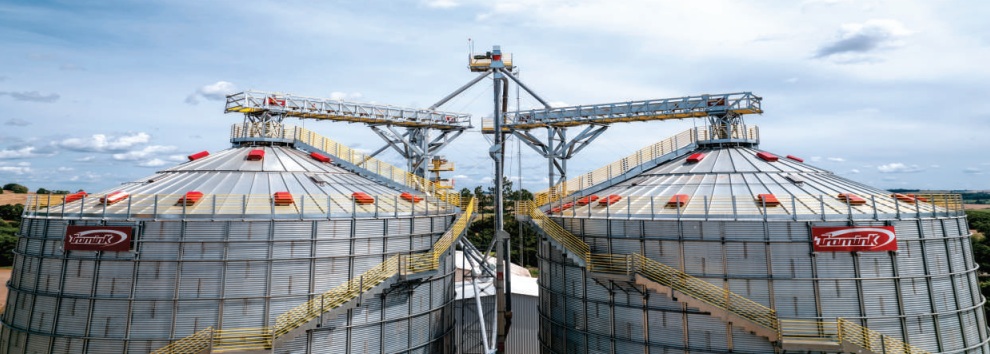 Protecciones del techo del silo